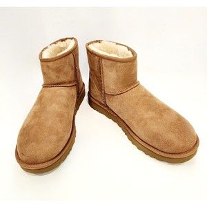 "NEW in Box" WOMEN UGG Classic Mini Boot Chestnut Brown (1016222)  Size 10
